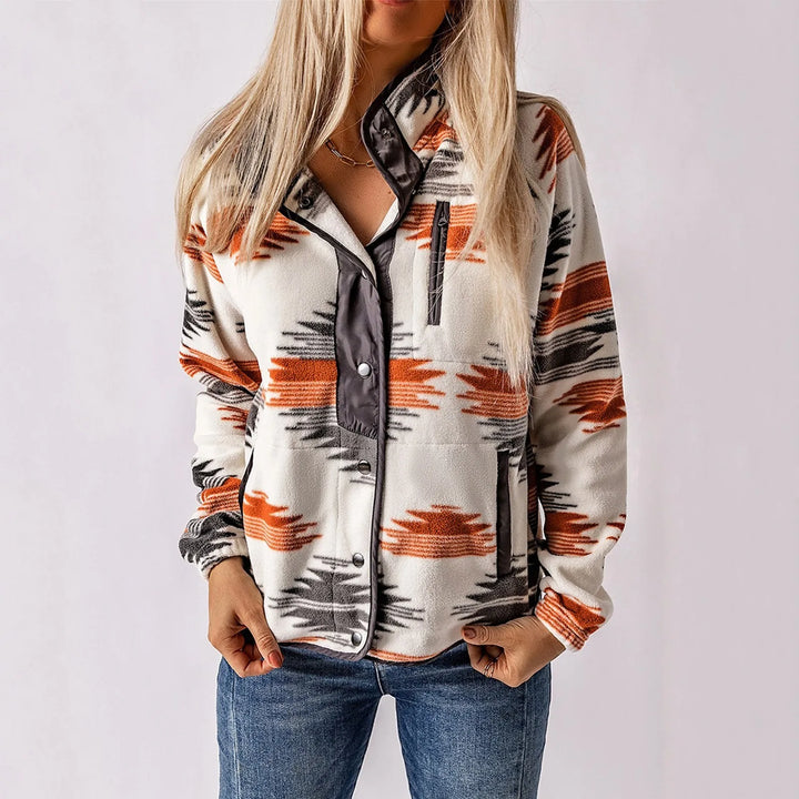 Veste imprimée femme | Style bohème chaleureux