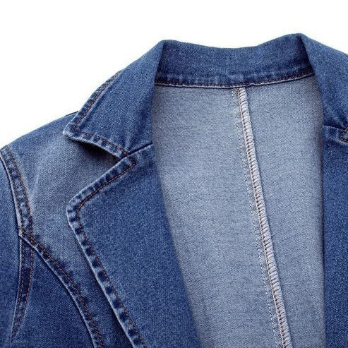 Blazer en jean femme | Style casual chic