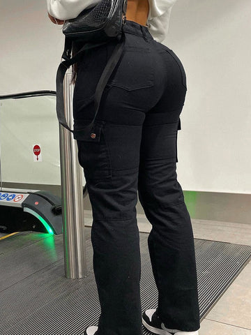 Pantalon cargo évasé | Confort urbain