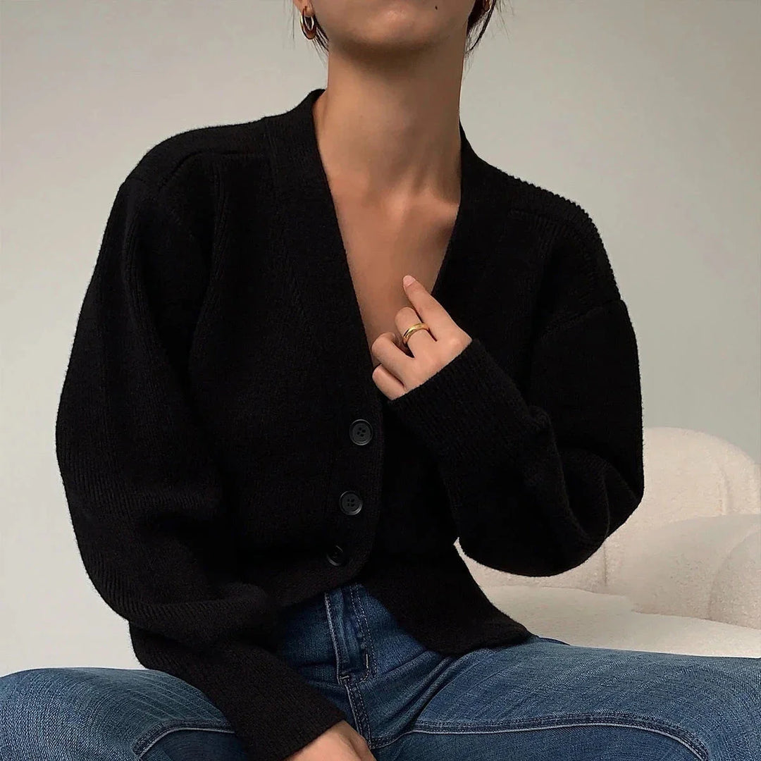 Gilet boutonné élégant | Style minimal chic
