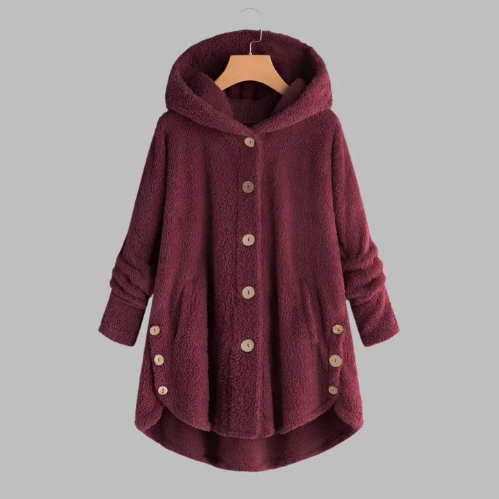 Manteau polaire à capuche | Confort douillet au quotidien