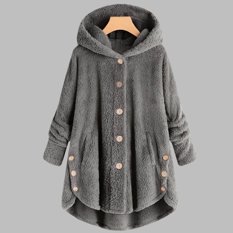 Manteau polaire à capuche | Confort douillet au quotidien