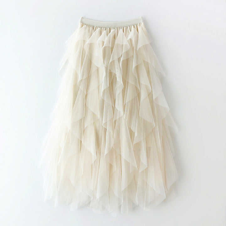 Jupe à volants superposés | Charme romantique