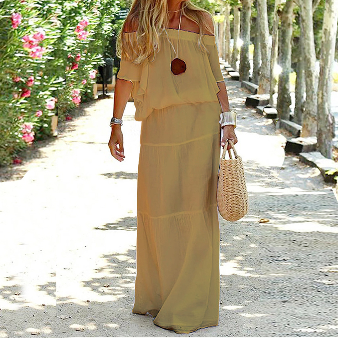 Robe longue d'été | Élégance bord de mer
