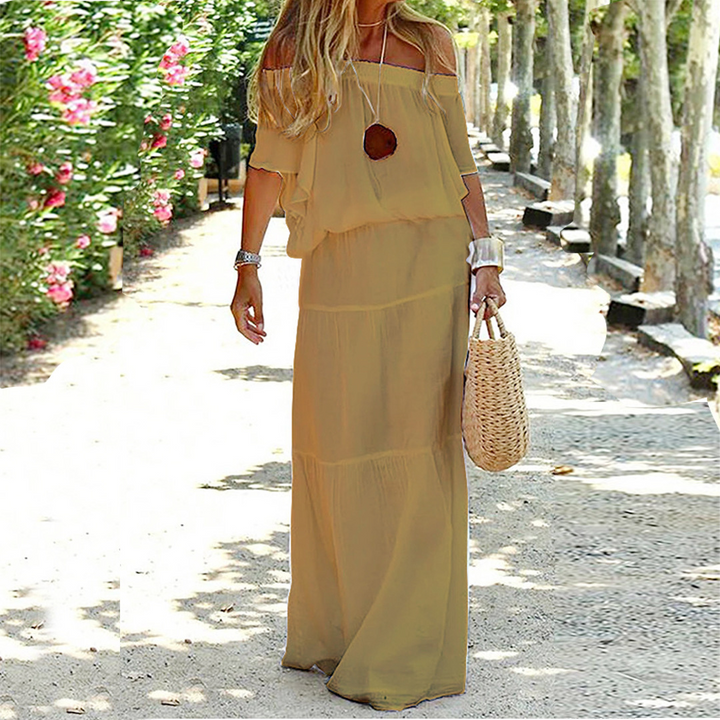 Robe longue d'été | Élégance bord de mer