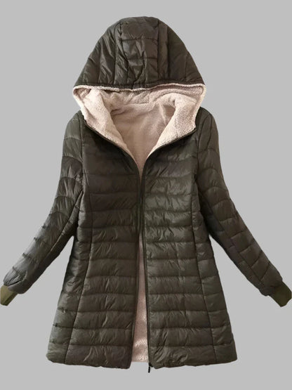 Doudoune longue femme | Doublure chaude intégrale