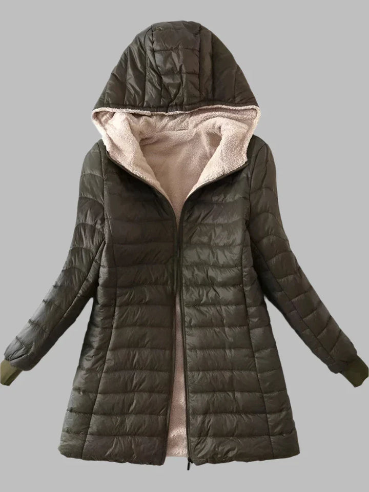 Doudoune longue femme | Doublure chaude intégrale
