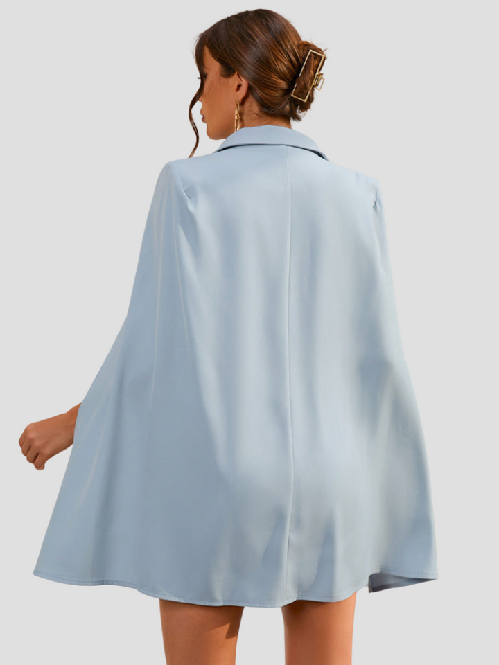 Robe Blazer Cape Élégante | Style sophistiqué et moderne