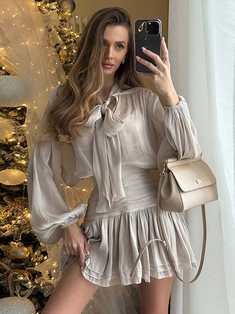 Ensemble blouse & jupe | Élégance festive