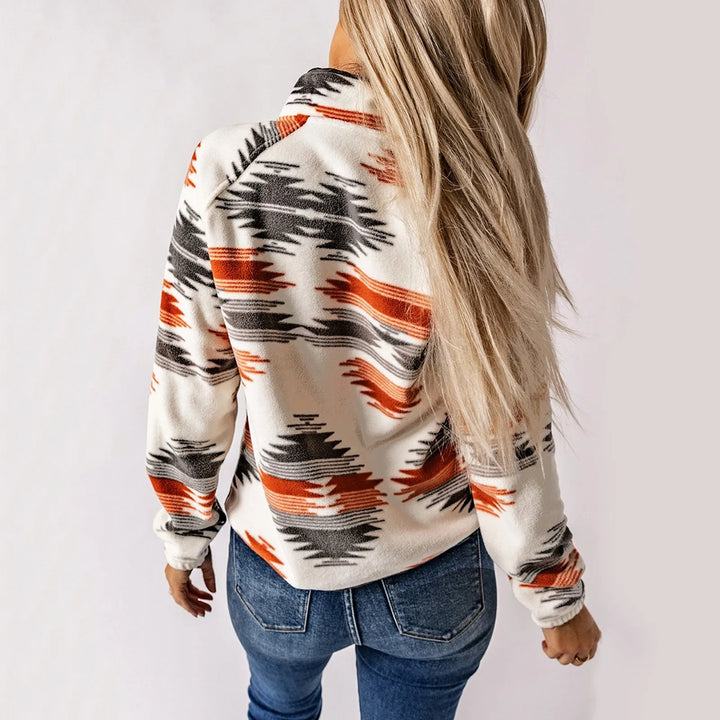 Veste imprimée femme | Style bohème chaleureux