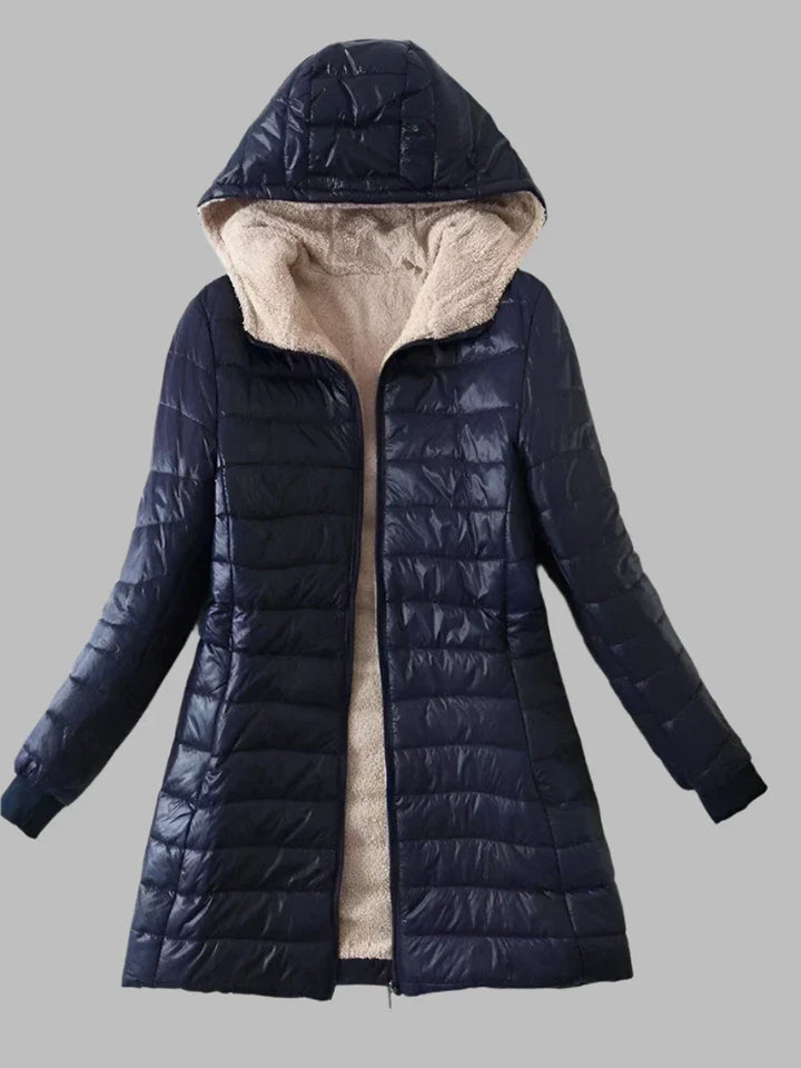 Doudoune longue femme | Doublure chaude intégrale