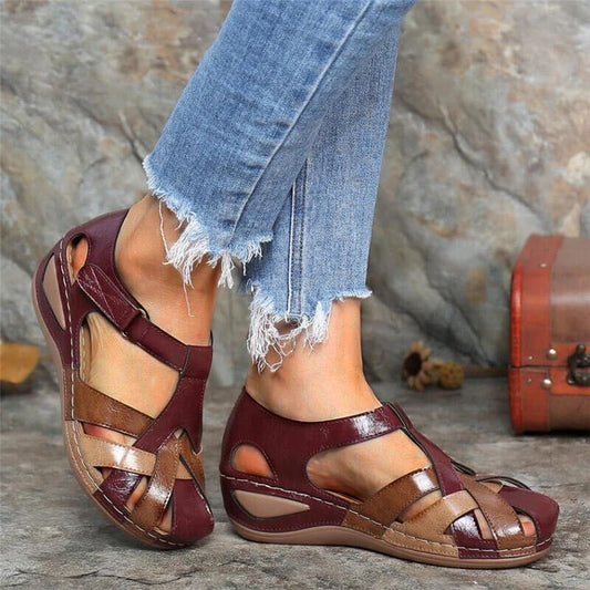 Sandales vintage orthopédiques | Confort et style au quotidien