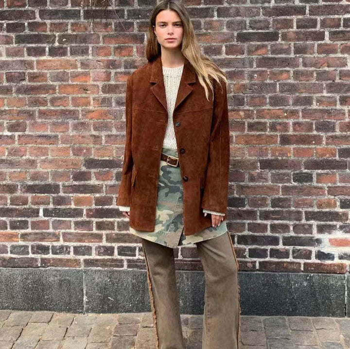 Manteau trench ample | Élégance urbaine automnale