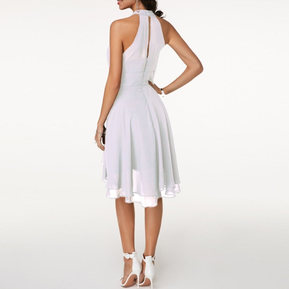 Robe élégante sans manches | Idéale pour les soirées