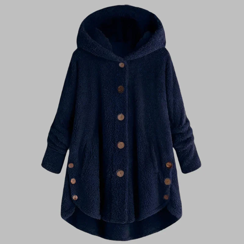 Manteau polaire à capuche | Confort douillet au quotidien
