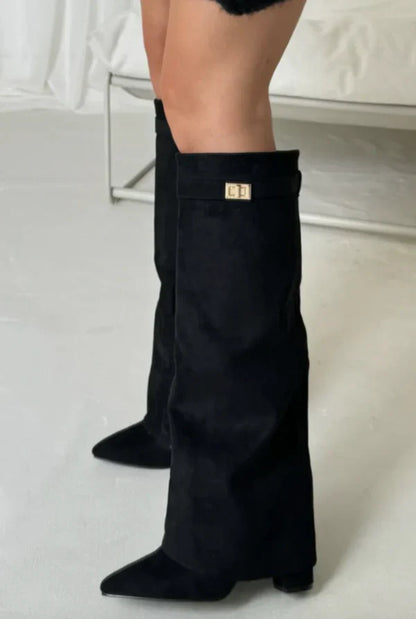 Bottes hautes élégantes | Pour un look structuré et moderne