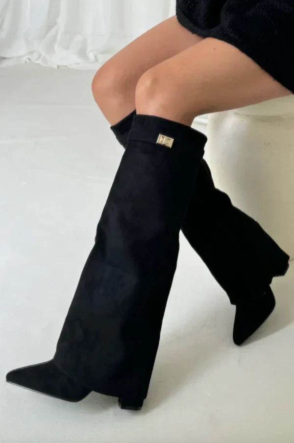 Bottes hautes élégantes | Pour un look structuré et moderne