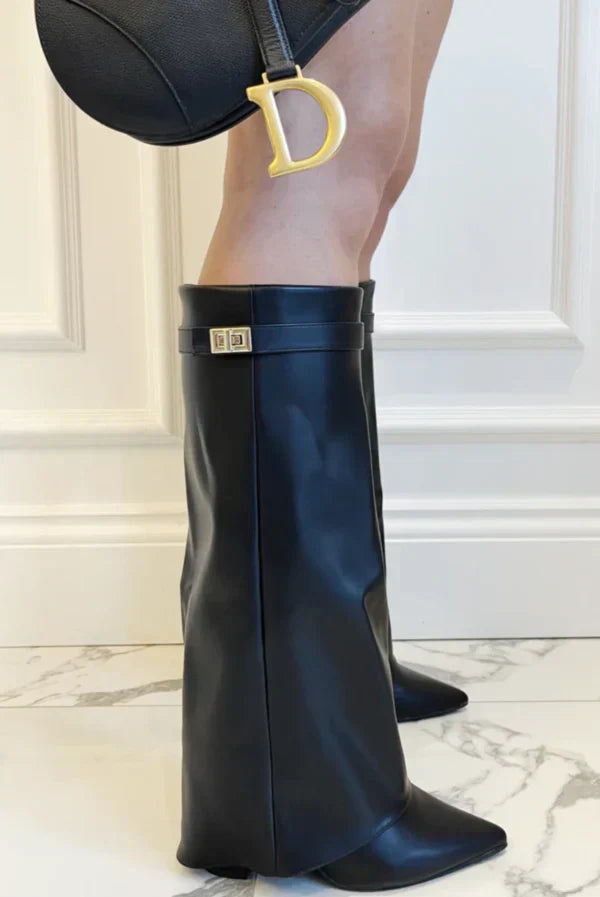 Bottes hautes élégantes | Pour un look structuré et moderne