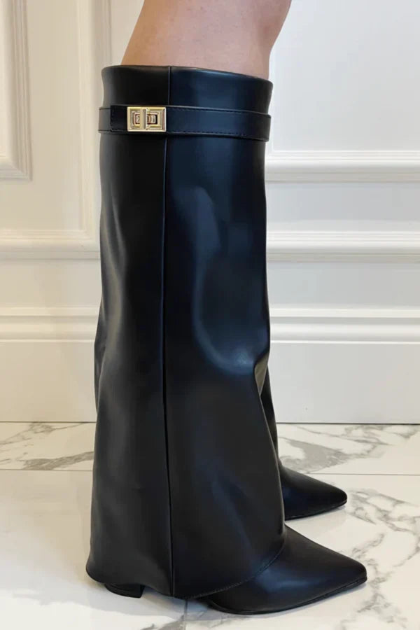 Bottes hautes élégantes | Pour un look structuré et moderne