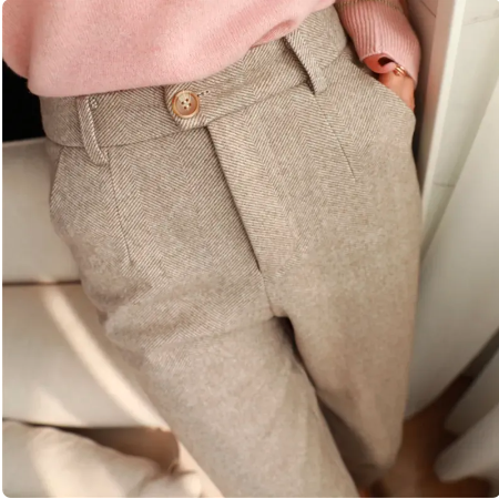 Pantalon taille haute | Élégance quotidienne