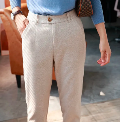 Pantalon taille haute | Élégance quotidienne