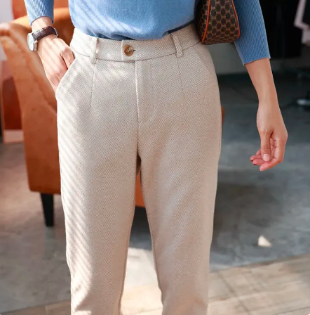 Pantalon taille haute | Élégance quotidienne