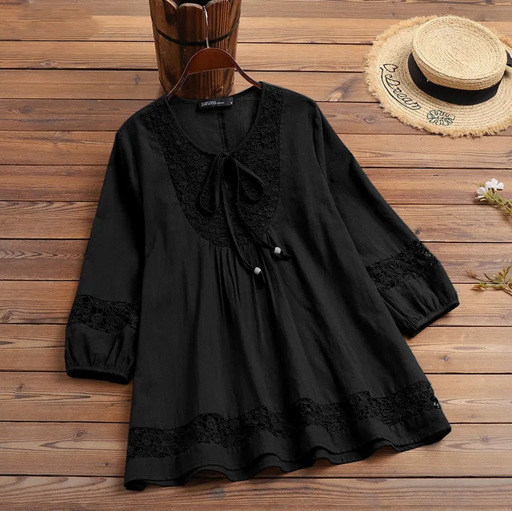 Tunic longue manches | Élégance décontractée