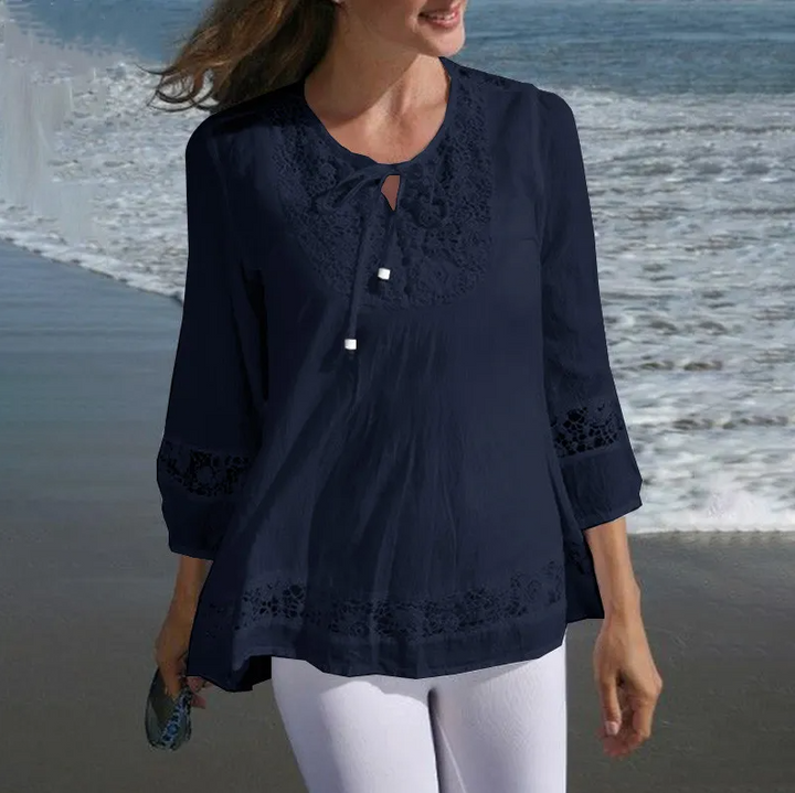 Tunic longue manches | Élégance décontractée