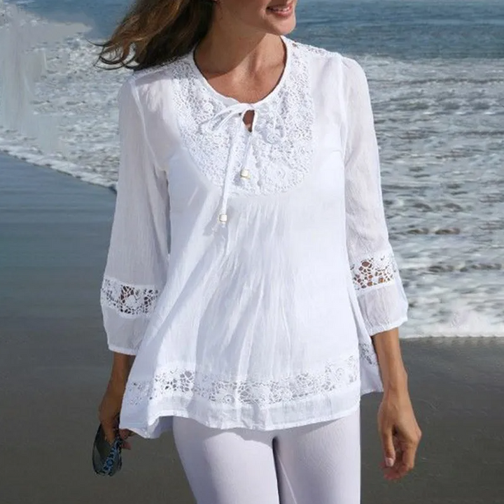 Tunic longue manches | Élégance décontractée