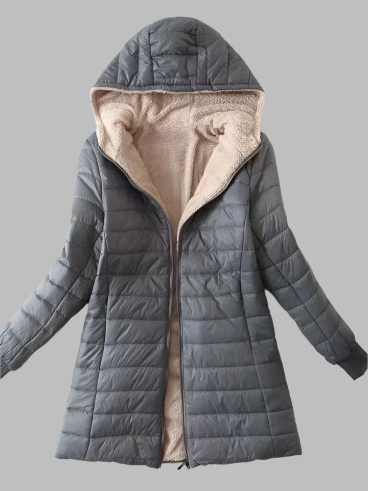 Doudoune longue femme | Doublure chaude intégrale