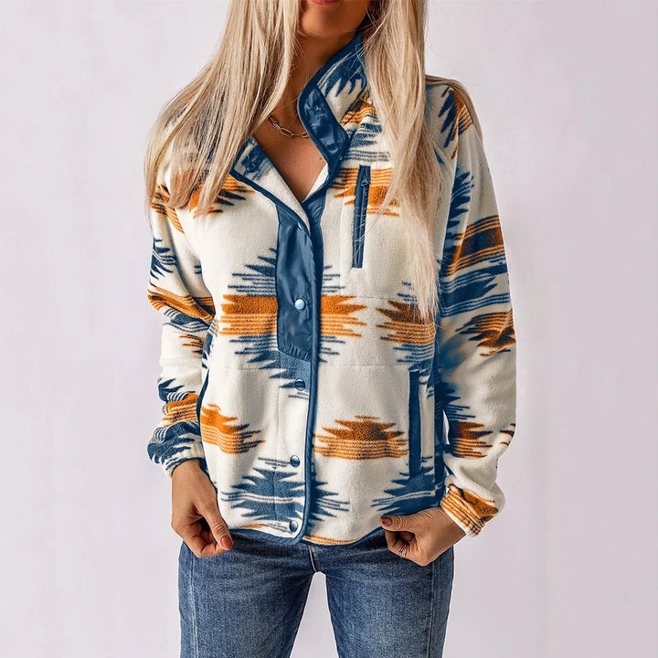 Veste imprimée femme | Style bohème chaleureux