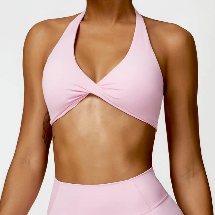 Brassière sport dos-nu | Style épuré pour l'entraînement actif