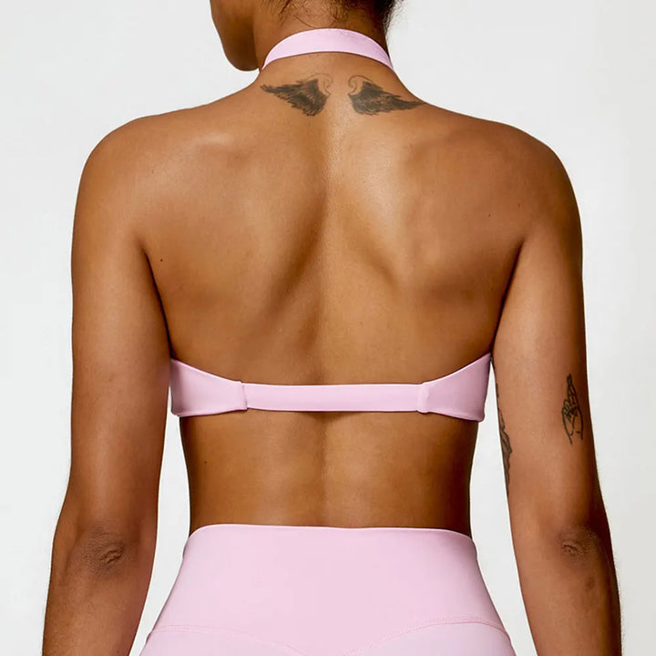 Brassière sport dos-nu | Style épuré pour l'entraînement actif