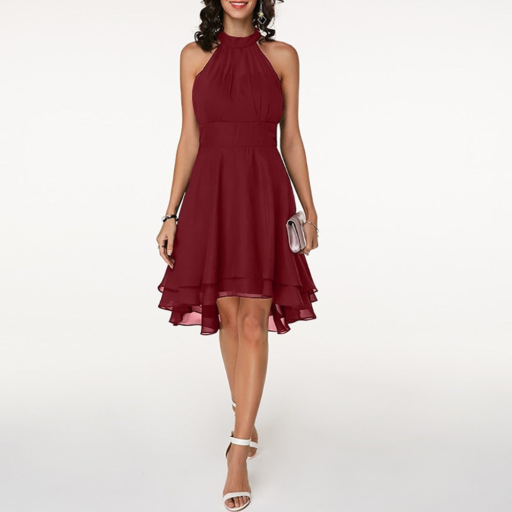 Robe élégante sans manches | Idéale pour les soirées