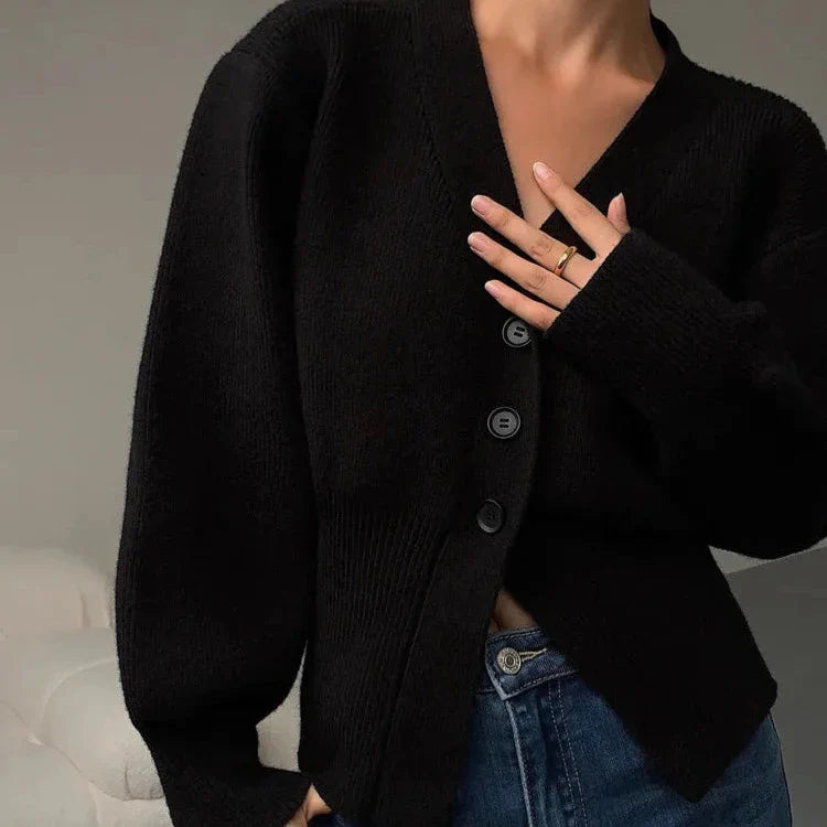 Gilet boutonné élégant | Style minimal chic