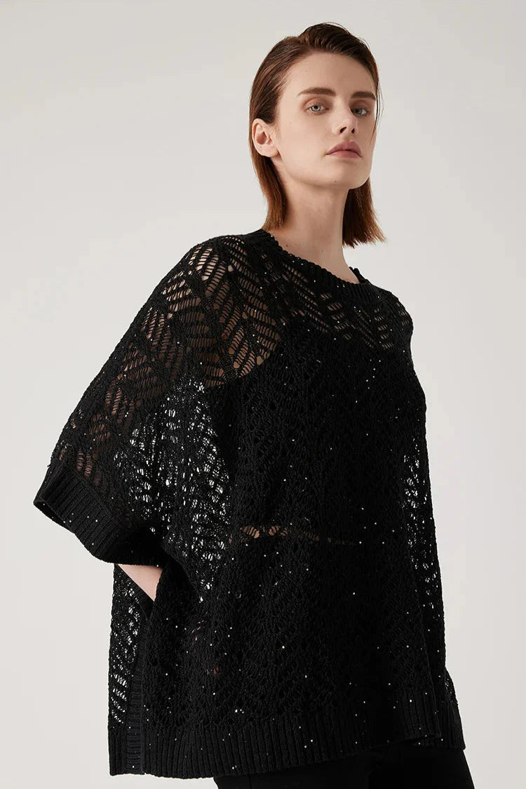 Haut crochet ajouré | Légèreté et style pour l'été