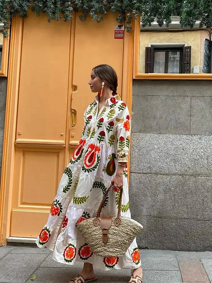 Robe maxi bohème | Style décontracté chic