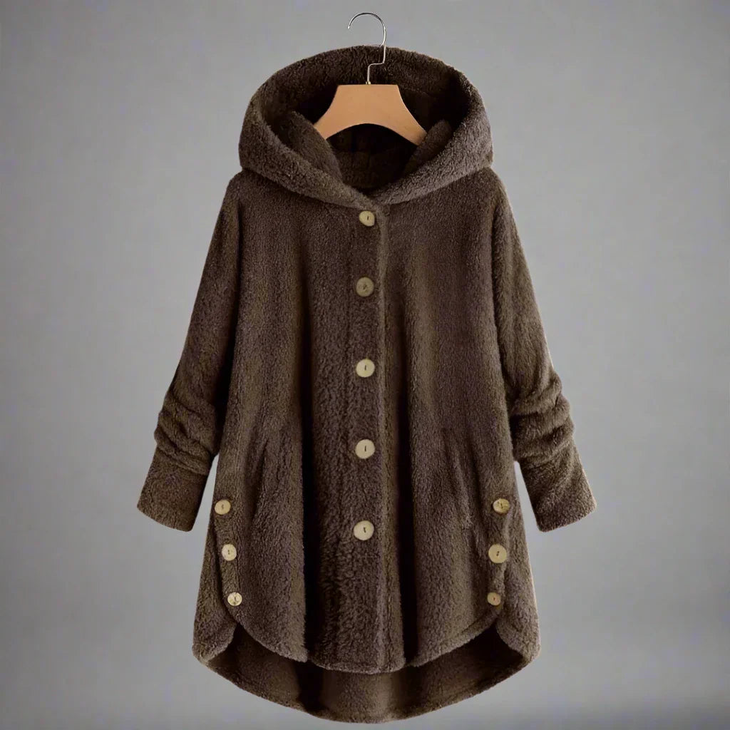 Manteau polaire à capuche | Confort douillet au quotidien