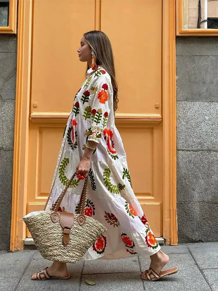 Robe maxi bohème | Style décontracté chic