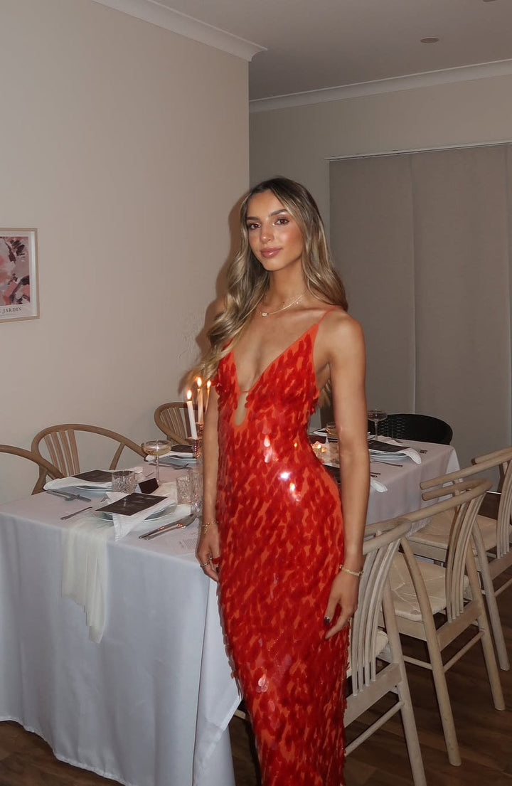 Robe à paillettes dos nu | Parfaite pour les soirées élégantes