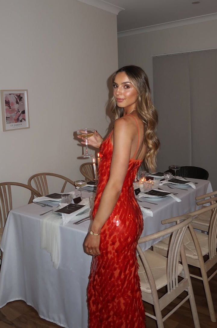 Robe à paillettes dos nu | Parfaite pour les soirées élégantes
