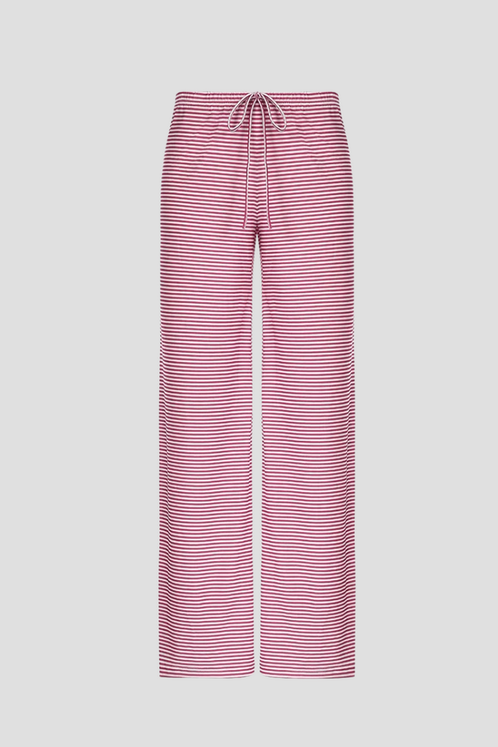 Pantalon Large Rayé | Confort au Quotidien
