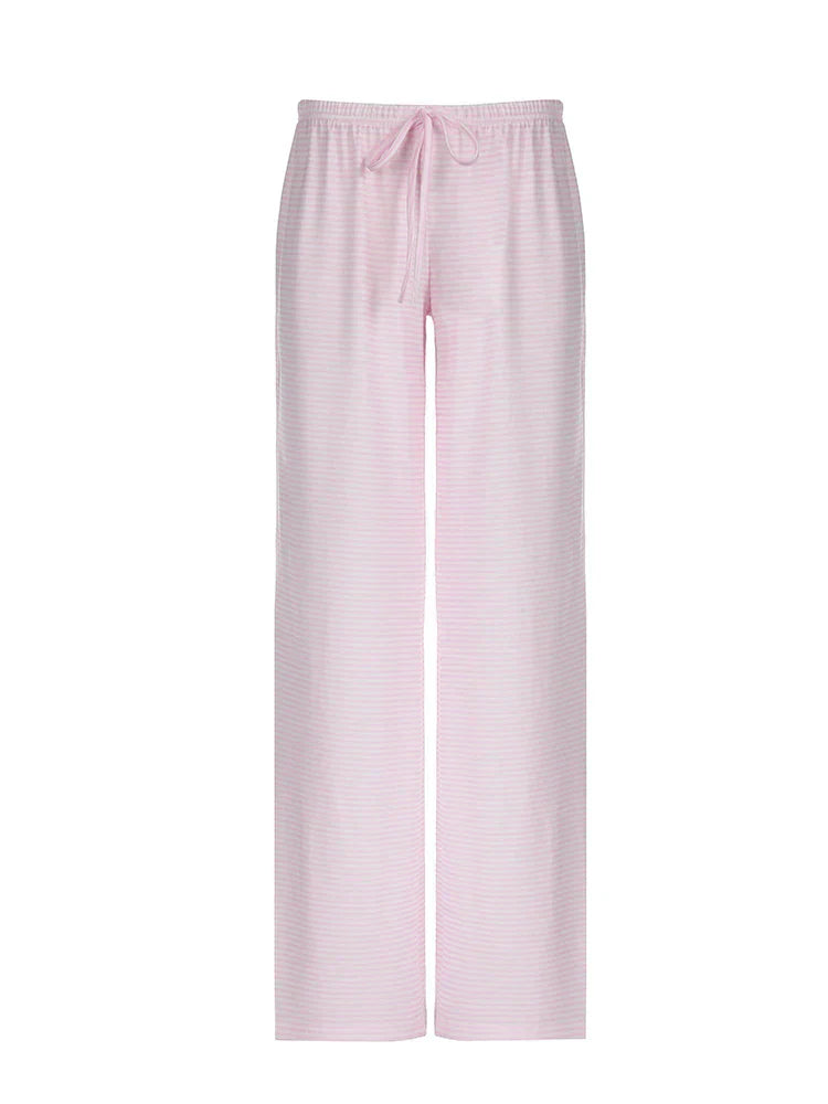 Pantalon Large Rayé | Confort au Quotidien