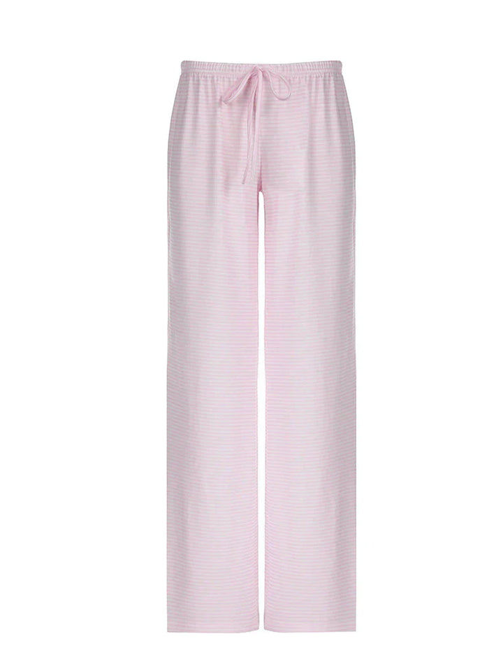 Pantalon Large Rayé | Confort au Quotidien