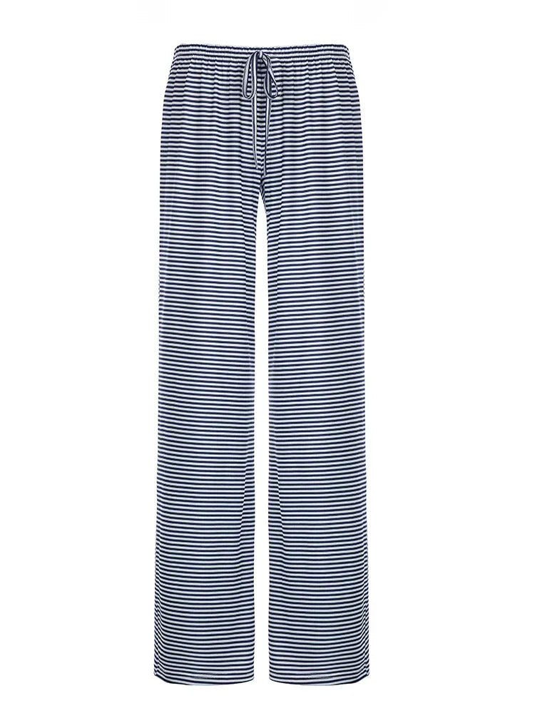Pantalon Large Rayé | Confort au Quotidien