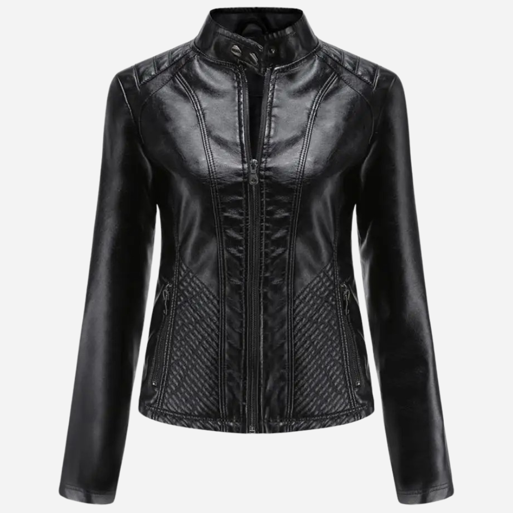 Veste en similicuir femme | Style chic et urbain
