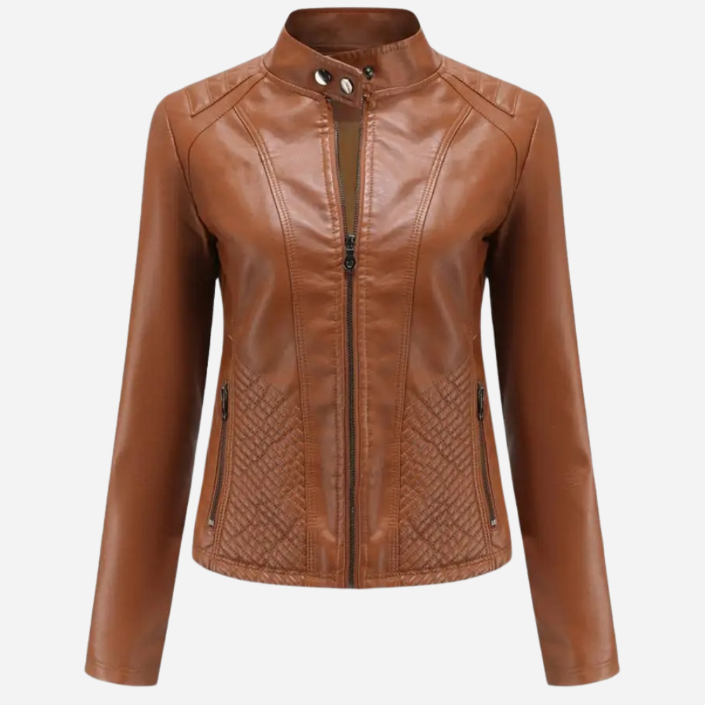 Veste en similicuir femme | Style chic et urbain