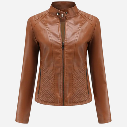 Veste en similicuir femme | Style chic et urbain