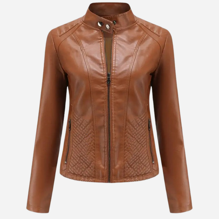 Veste en similicuir femme | Style chic et urbain