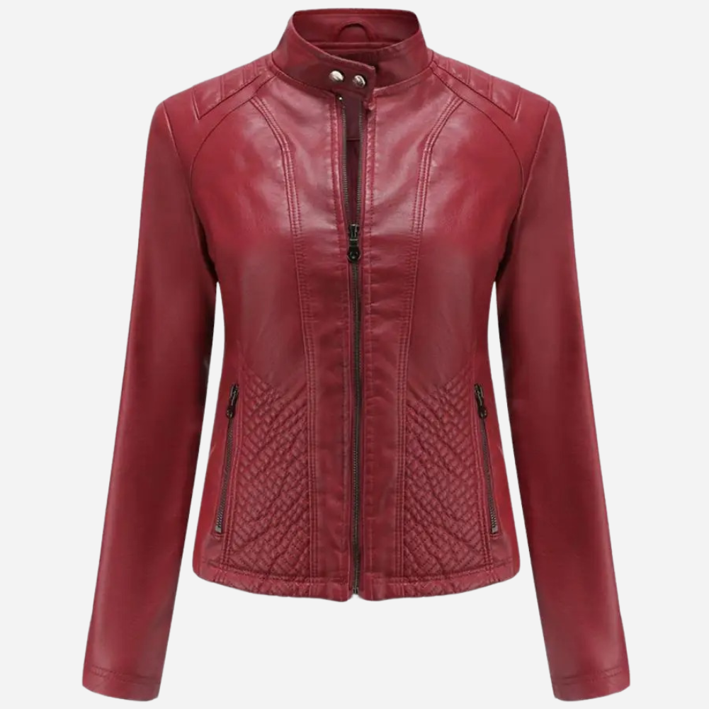 Veste en similicuir femme | Style chic et urbain